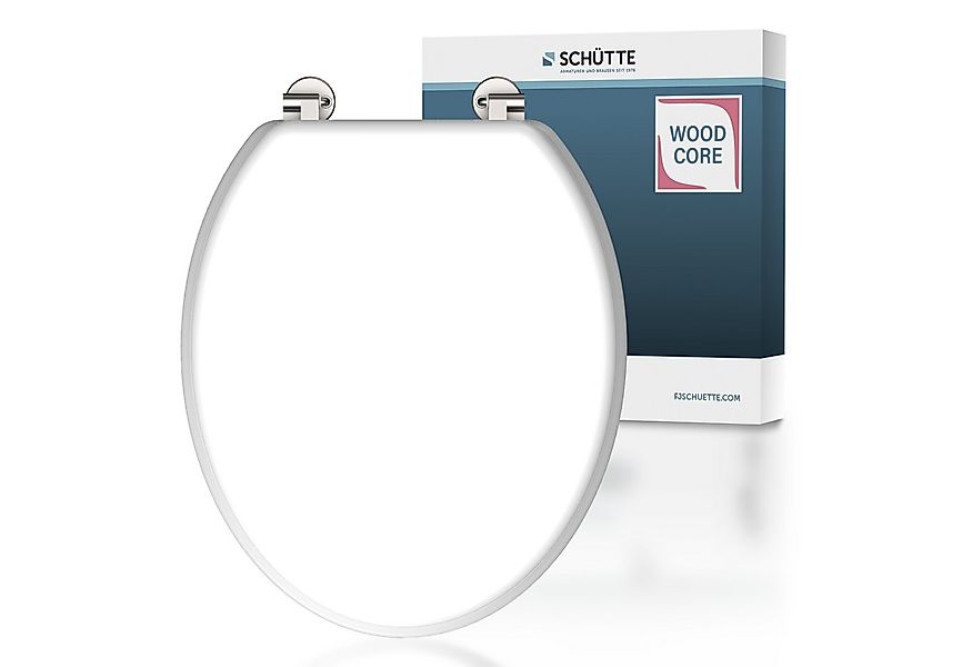 Schütte WC-Sitz, mit Holzkern, maximale Belastung der Klobrille 150 kg günstig online kaufen