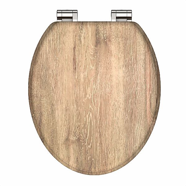 welltime WC-Sitz "Light Wood", mit Absenkautomatik, MDF, kratzfest günstig online kaufen