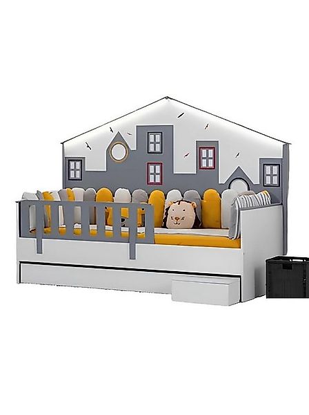 Xlmoebel Kinderbett Kinderbett Gestell aus hellem Holz für das Kinderzimmer günstig online kaufen