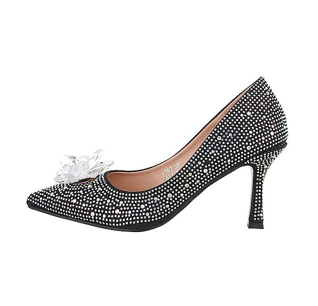 Ital-Design Damen Abendschuhe Party & Clubwear High-Heel-Pumps Pfennig-/Sti günstig online kaufen