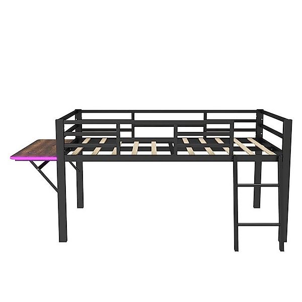 Gotagee Hochbett Flachbett Jugendbett 90x200cm Schreibtisch günstig online kaufen