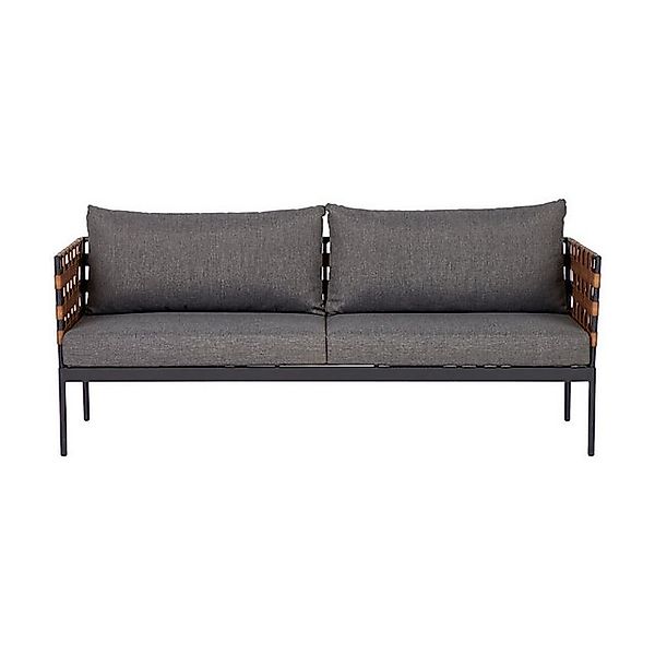 riess-ambiente Loungesofa UNIQUE 185cm schwarz / braun / grau · Outdoor-2-S günstig online kaufen