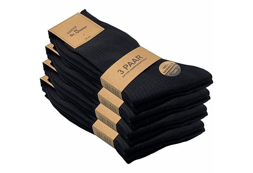 GAWILO Basicsocken für Herren aus 100% Baumwolle - ohne Gummi - ohne drücke günstig online kaufen