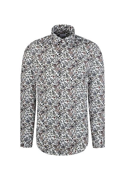 seidensticker Businesshemd Schwarze Rose Slim 1/1 Kentkragen Druck günstig online kaufen