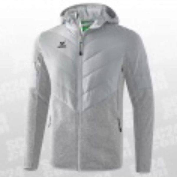 erima Padded Fleece Hooded Jacket grau Größe S günstig online kaufen