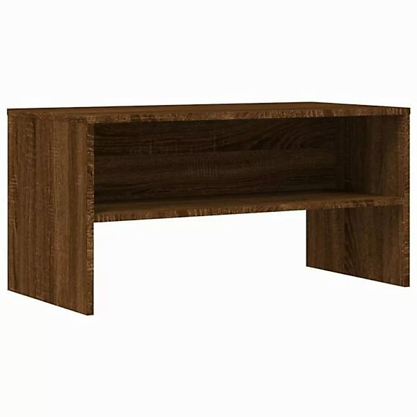 vidaXL TV-Schrank TV-Board Braun Eiche-Optik 80x40x40 cm Holzwerkstoff günstig online kaufen