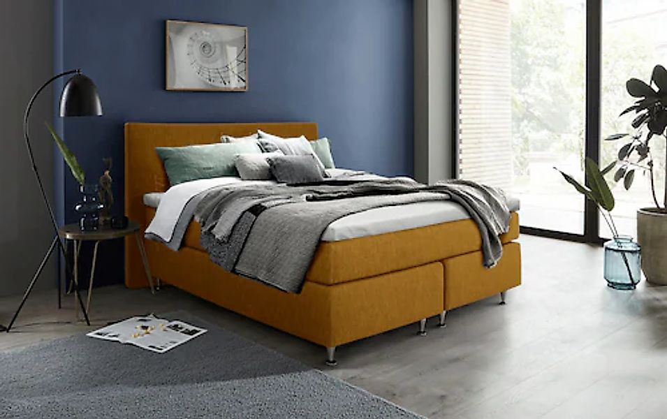 Home affaire Boxspringbett »Zahara« inkl. Topper, besonderes Highlight: auf günstig online kaufen
