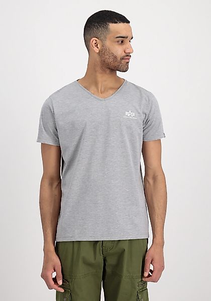 Alpha Industries T-Shirt "Alpha Industries Men - T-Shirts Basic V-Neck T-Sh günstig online kaufen