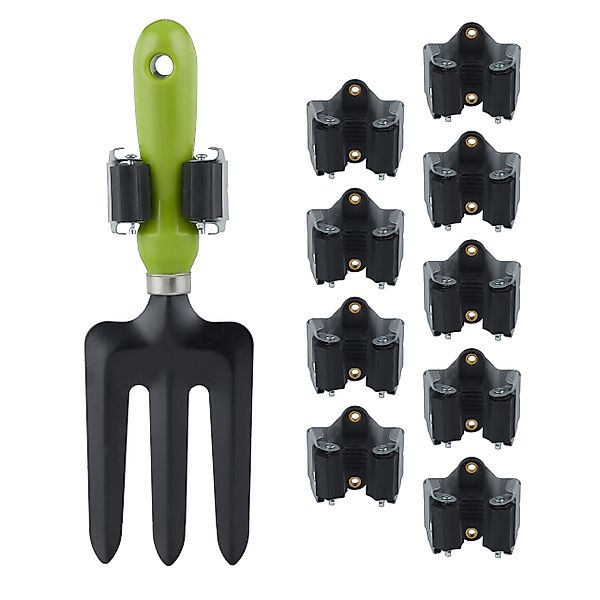 relaxdays Gartengerätehalter Gerätehalter 10er Set günstig online kaufen