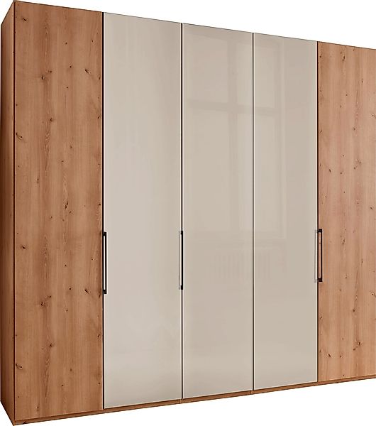 WIEMANN Falttürenschrank "Monaco", mit Teil-Glasfront sowie hochwertige Bes günstig online kaufen
