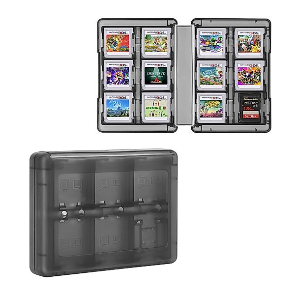 kwmobile Spielekonsolen-Tasche Box für Spiel-Kartuschen für günstig online kaufen