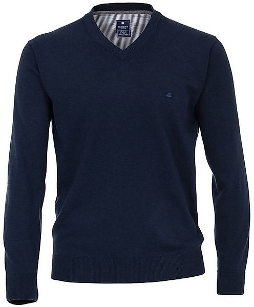 Redmond V-Ausschnitt-Pullover Pullover (1-tlg) hochwertige Qualität mit V-A günstig online kaufen