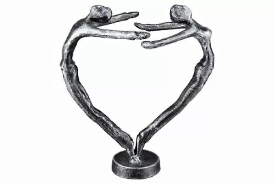 Casablanca by GILDE Design Skulptur In Love silber günstig online kaufen