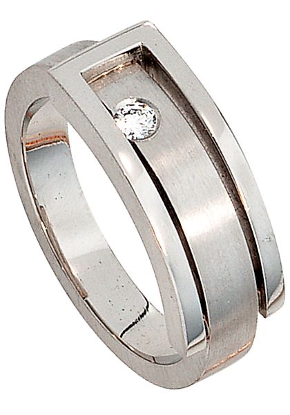 JOBO Fingerring "Diamant-Ring 0,10 ct.", 950 Platin günstig online kaufen
