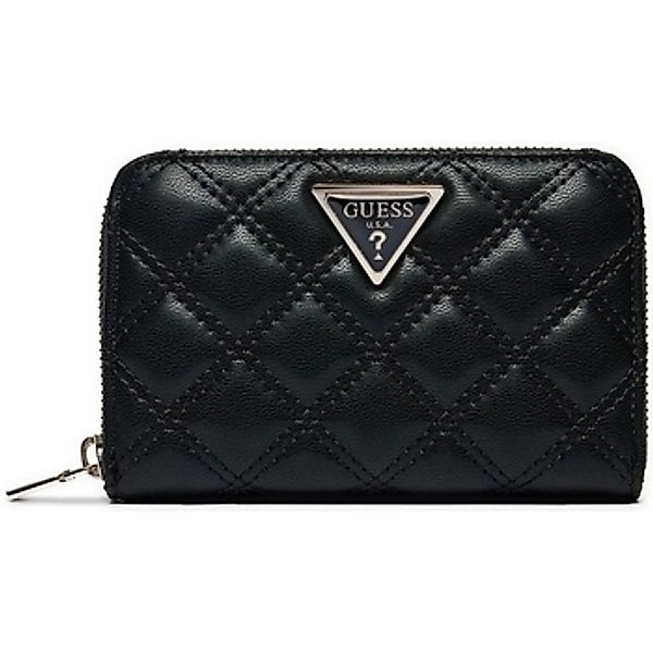 Guess  Geldbeutel GIULLY SLG MEDIUM ZIP AROUND  BLACK SWQG87 48400 günstig online kaufen