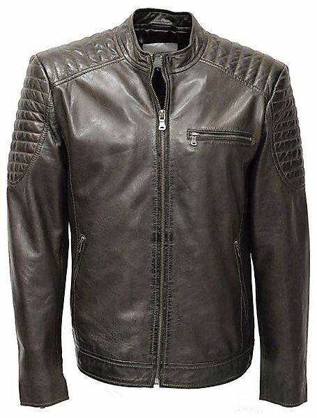 Zimmert Leather Lederjacke Fiete washed Lammnappa Leder, Schwarz Braun, Ste günstig online kaufen