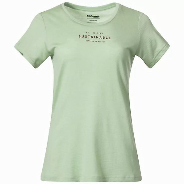 Bergans Kurzarmshirt Bergans Graphic Wool W Tee Damen Kurzarm-Shirt günstig online kaufen