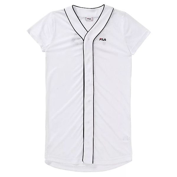 Fila Robin Button Baseball Kurzes Kleid S Bright White günstig online kaufen
