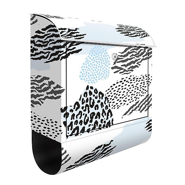 Briefkasten Animalprint Zebra Tiger Leopard Arktis günstig online kaufen