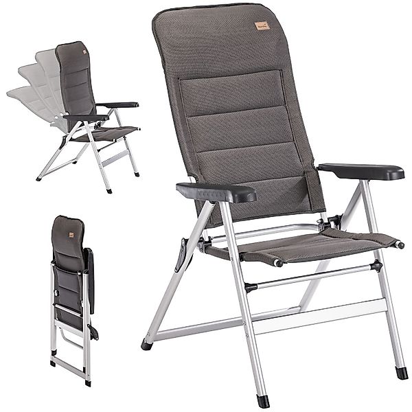 Skandika Campingstuhl Alu-Hochlehner Lepola, Gartenstuhl faltbar, günstig online kaufen