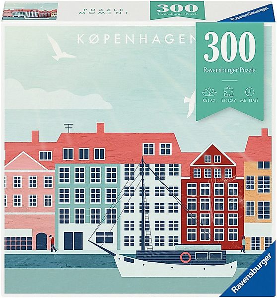 Ravensburger Puzzle Kopenhagen, 300 Puzzleteile, Made in Europe günstig online kaufen