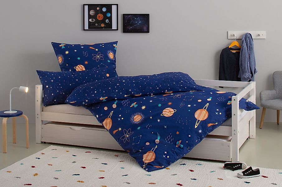 Lüttenhütt Kinderbettwäsche CUDDLEE, Renforcé, 2 teilig, günstig online kaufen