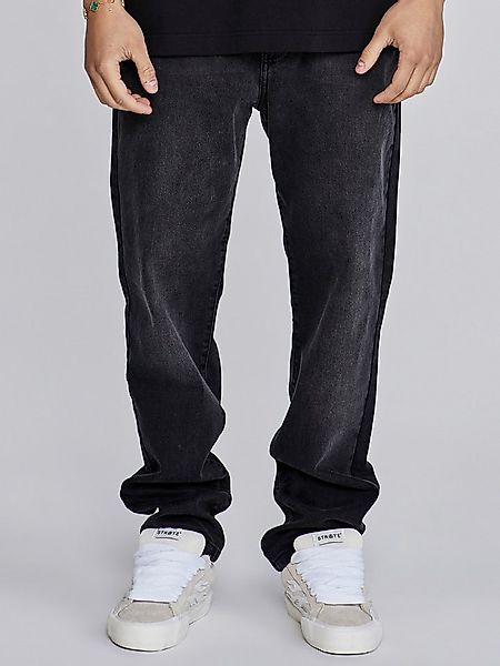 Siksilk Straight-Jeans SikSilk Herren Konisch Zulaufende Jeans günstig online kaufen