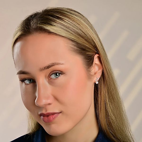 Adelia´s Paar Ohrhänger "Damen Ohrringe – Ohrstecker aus 925 Silber mit Süß günstig online kaufen