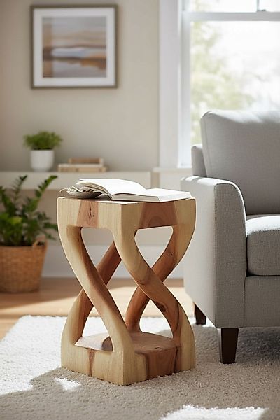 FaHome Beistelltisch Holz: Handgefertigter, Vielseitiger & günstig online kaufen