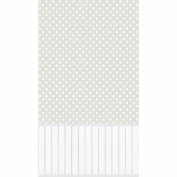A.S. Création Vliestapete Wallpanel Blümchen Grau günstig online kaufen