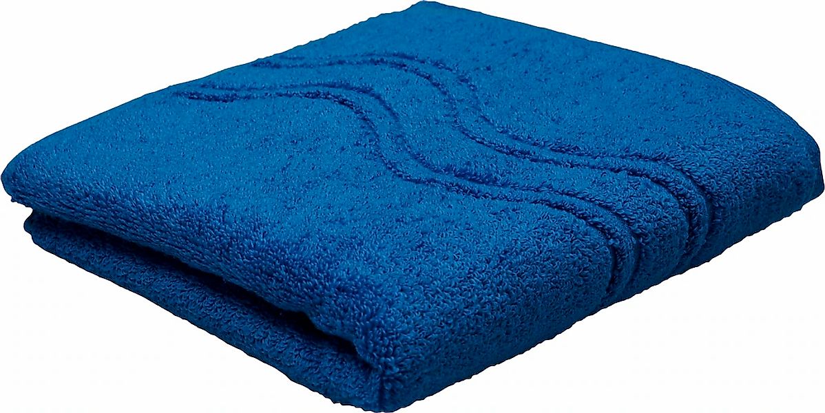 ROSS Handtuch "Cashmere feeling" 100% Baumwolle, mit Wellen-Bordüre, große günstig online kaufen