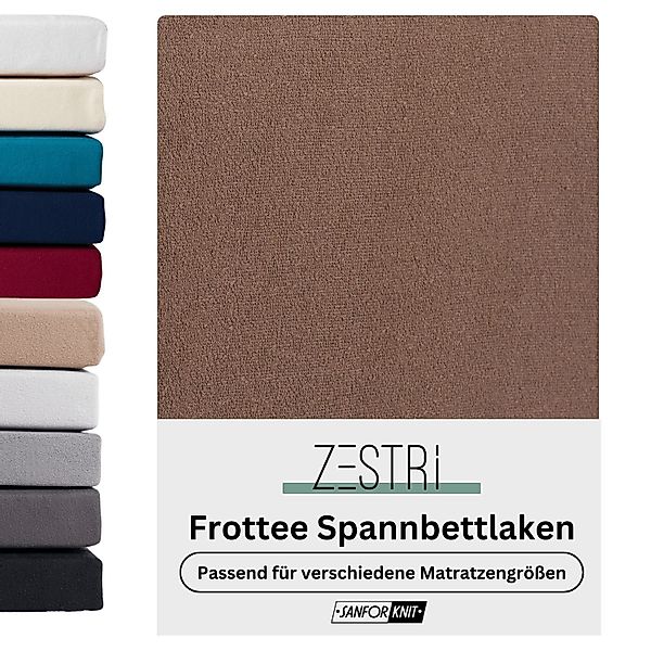 Zestri Spannbettlaken Frottee bis 40 cm günstig online kaufen