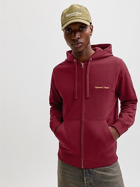 Jack & Jones Kapuzensweatshirt JORNORREBRO EMB SWEAT ZIP HOOD NOOS mit Stic günstig online kaufen