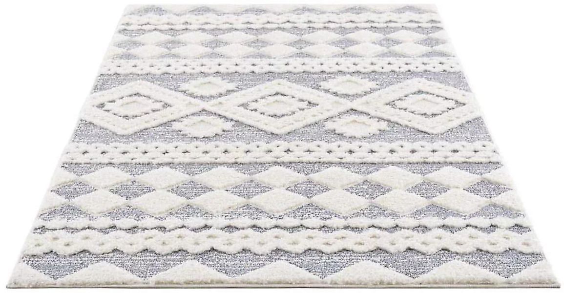 Carpet City Hochflor-Teppich »Focus 3005«, rund günstig online kaufen