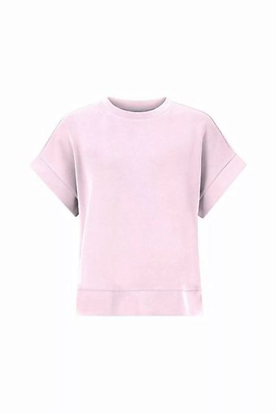 Rich & Royal Sweatshirt layering mat mix top, white günstig online kaufen