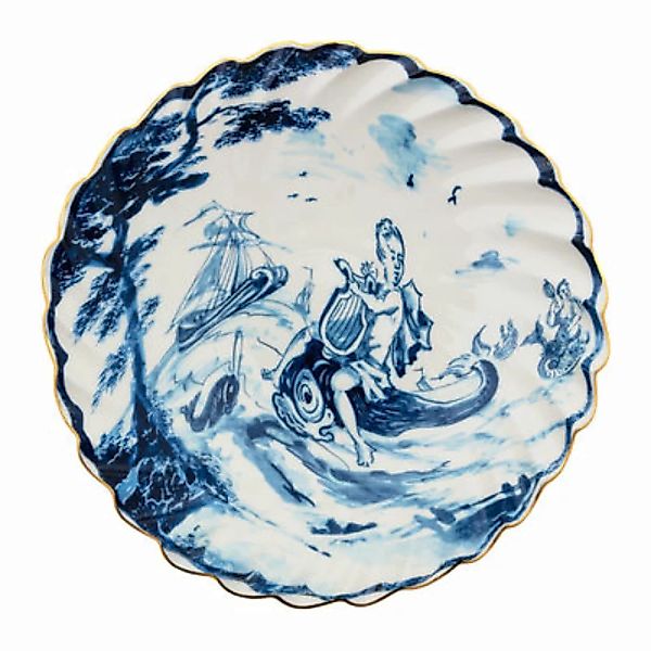 Suppenteller Classics on Acid - Delfino keramik blau / Ø 25,5 cm - Diesel l günstig online kaufen