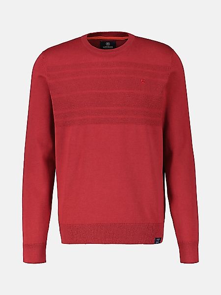 LERROS Strickpullover "Strickpullover, tonal gestreift" günstig online kaufen