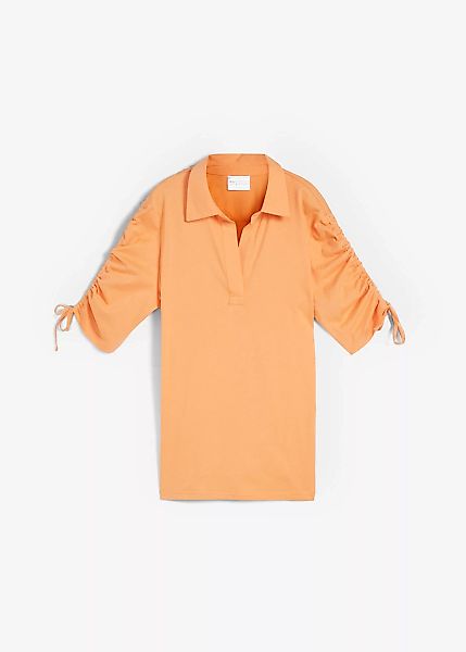 Poloshirt mit Seidenanteil günstig online kaufen