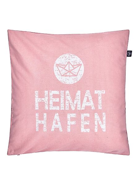 Schietwetter Kissenbezug Sonstiges Kissenbezug "Heimathafen" 50x50cm, günstig online kaufen