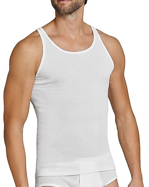 Schiesser Unterhemd Original Classics Doppelripp (Vorteilspack Spar-Pack, 4 günstig online kaufen