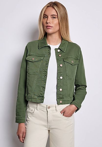 STREET ONE STUDIO Jeansjacke, ohne Kapuze, mit Brusttaschen günstig online kaufen