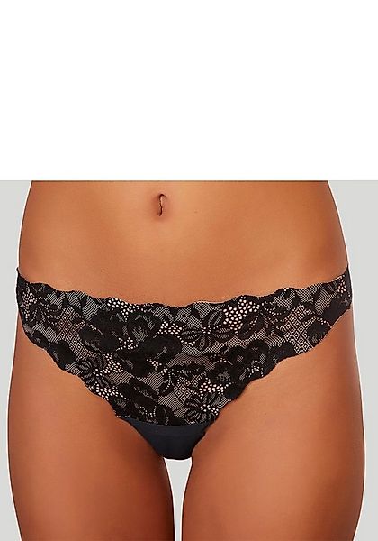 Nuance String mit extra flachen Kanten aus feiner, seamless Spitze günstig online kaufen