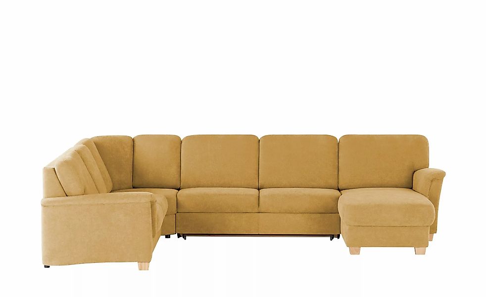 smart Wohnlandschaft  Valencia ¦ gelb ¦ Maße (cm): B: 341 H: 90 T: 173.0 Po günstig online kaufen