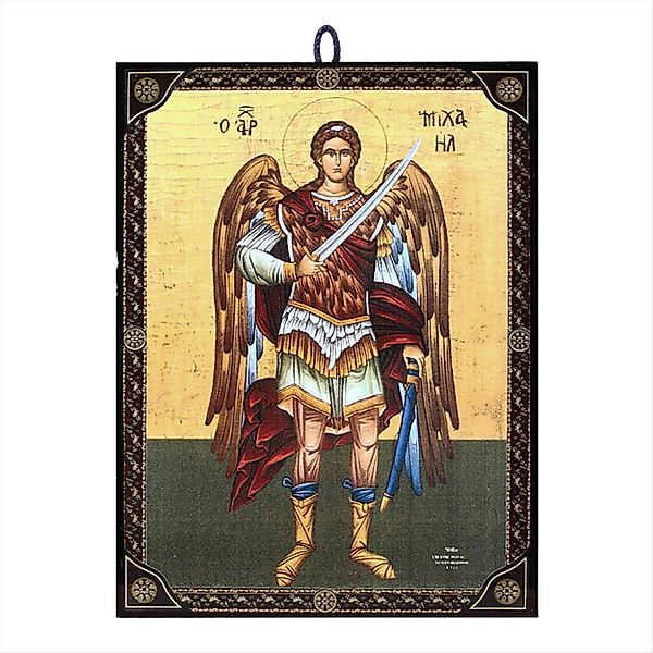 NKlaus Bild Ikone Erzengel Michael orthodox günstig online kaufen