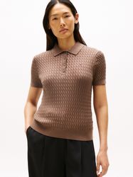 Tommy Hilfiger Poloshirt CO CABLE POLO-NK günstig online kaufen