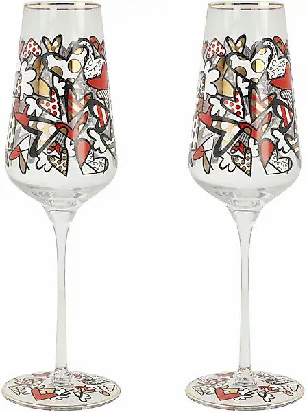 Goebel Sektglas »Sektglas Britto- All We Need Is Love« günstig online kaufen