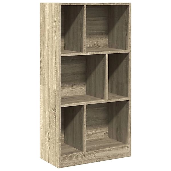 vidaXL Bücherregal Bücherregal Sonoma-Eiche 57x28,5x107,5 cm Holzwerkstoff, günstig online kaufen