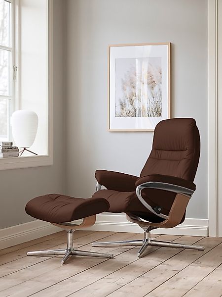 Stressless Relaxsessel "Sunrise" Set, Relaxsessel mit Hocker, mit Hocker, m günstig online kaufen