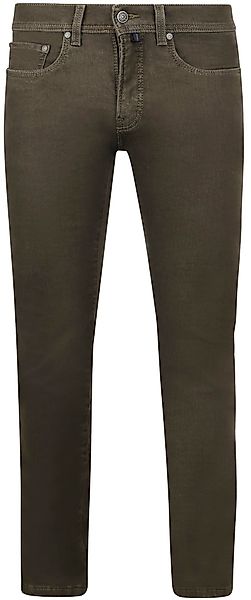 Pierre Cardin Trousers Lyon Tapered Raw Braun - Größe W 34 - L 30 günstig online kaufen