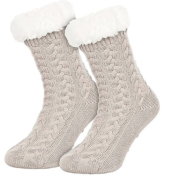 Rungassi Kuschelsocken Heat Booster Hüttensocken mit flauschig weichem Tedd günstig online kaufen